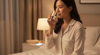 Buổi tối có nên uống nước trước khi ngủ?