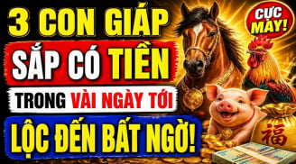 Thần Tài báo mộng vàng son, 3 con giáp thuận lợi lên cao như diều gặp gió