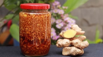 Cách ngâm gừng mật ong trị ho, dưỡng họng