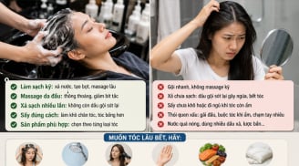 Vì sao gội đầu ở tiệm để 3 ngày vẫn sạch, gội ở nhà lại nhanh bết ngứa?