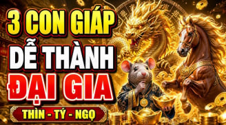 Chớp thời cơ Vàng đời bước sang trang, 3 con giáp Tình - Tiền thăng tiến