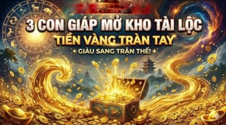 7 ngày tới Tiền ngập ví, Vàng ngập kho, 3 con giáp no nê hưởng