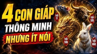 Nói ít làm nhiều: 4 con giáp liên tục Hút Vàng về túi hút Tiền về nhà
