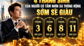 4 tháng sinh của người có tầm nhìn xa trông rộng, sớm sẽ giàu