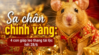 Sa chân chĩnh Vàng, 4 con giáp leo thang tài lộc hết 28/6