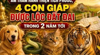 Âm thầm hành thiện tích phước, 4 con giáp được lộc đất đai trong 2 năm tới