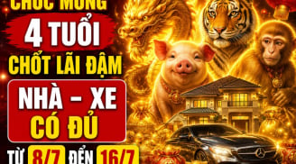 Chúc mừng 4 tuổi Chốt Lãi đậm, nhà - xe có đủ từ 8/7 đến 16/7