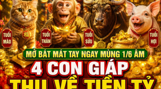 Mở Bát Mát Tay ngay mùng 1/6 Âm, 4 con giáp thu về tiền tỷ