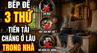 Bếp để 3 thứ Tiền tài chẳng ở lâu trong nhà