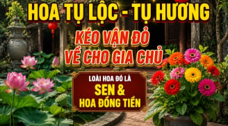 3 loại hoa tụ lộc - tụ hương, kéo vận đỏ về cho gia chủ