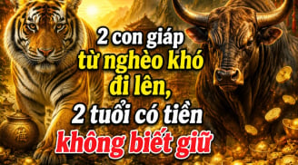 2 con giáp từ nghèo khó đi lên, 2 tuổi có tiền không biết giữ
