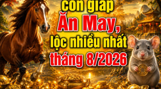 Gọi tên 3 con giáp Ăn May lộc nhiều nhất tháng 8/2026