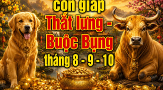 3 con giáp Thắt Lưng Buộc Bụng, cẩn thận mất Tiền tháng 8,9,10
