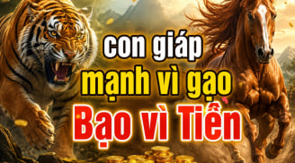 3 con giáp Mạnh vì Gạo - Bạo vì Tiền