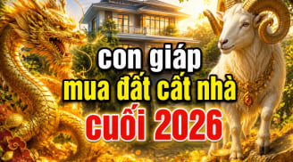 3 con giáp nhận vía mua đất cất nhà cuối 2026