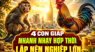 4 con giáp Nhanh Nhạy hợp thời, lập nên nghiệp lớn