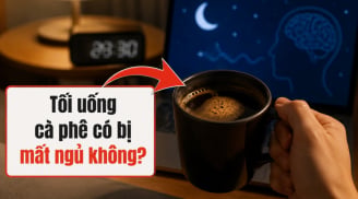 Tối uống cà phê có bị mất ngủ không?