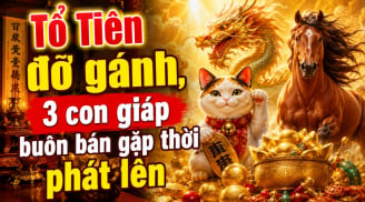 Tổ Tiên đỡ gánh, 3 con giáp buôn bán gặp thời phát lên