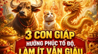 3 con giáp hưởng phúc Tổ độ, làm ít vẫn giàu