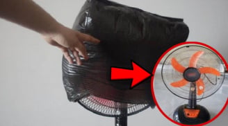 Mẹo vệ sinh quạt điện bong sạch bụi bẩn, không cần tháo khung
