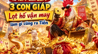 Từ 15/9 đến 25/9, 3 con giáp Lọt hố vận may làm gì cũng ra Tiền