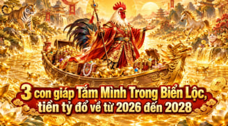 3 con giáp Tắm Mình Trong Biển Lộc, tiền tỷ đổ về từ 2026 đến 2028