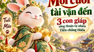 Môi cười tài vận đến, 3 con giáp sống thuận tự nhiên Tiền chẳng thiếu
