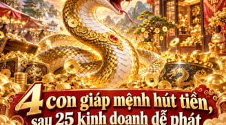 4 con giáp mệnh hút tiền, sau 25 kinh doanh dễ phát