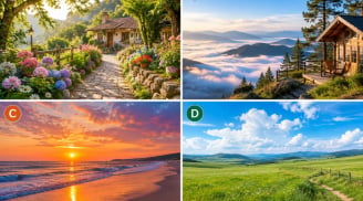 Đâu là cảnh mà bạn thấy đẹp nhất?