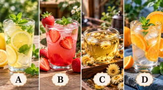 Chọn 1 cốc nước mà bạn thích nhất, tiết lộ vận may tháng 10