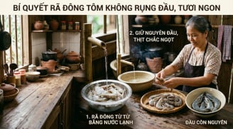 Cách rã đông tôm không bị rụng đầu, thịt tươi ngọt chắc