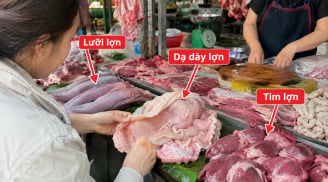 3 bộ phận hiếm nhất của lợn, đi chợ sớm mới mua được