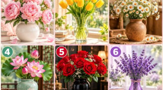 Hãy chọn 1 lọ hoa mà bạn thích nhất