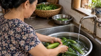 Dưa chuột có nên ngâm trong nước muối để 'nhả thuốc' không?