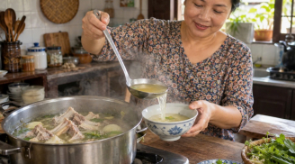 Mẹo hầm xương nhanh ra nước ngọt