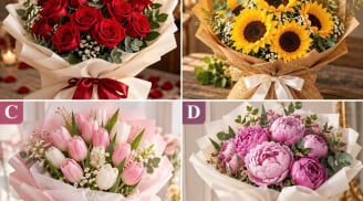 Hãy chọn một bó hoa mà bạn thích nhất, xem vận may tháng 11?