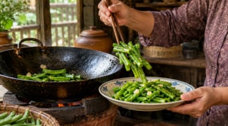 Cách xào đỗ giòn ngọt, không bị vàng