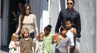 Nhà Jolie – Pitt tốn hàng trăm triệu bảng Anh mỗi năm cho 6 đứa trẻ