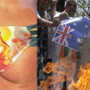 Báng bổ nữ thần Hindu trên Bikini, người Ấn độ đốt cờ Úc!