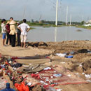 4 trẻ chết thảm dưới hố công trường ngập nước