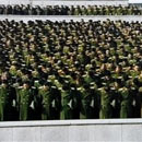 Triều Tiên bắn đại bác, duyệt binh quy mô lớn
