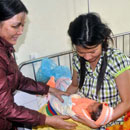 Bệnh viện Phụ sản HN náo loạn tìm trẻ sơ sinh