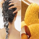 Chăm sóc tóc hư tổn sau Tết bằng kem dưỡng xoài