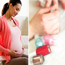 Làm sao để sơn móng tay an toàn khi mang thai?