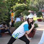 Huỳnh Đông, Hương Thảo hào hứng nhảy flashmob