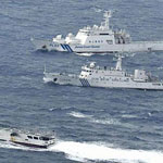 Đài Loan đuổi tàu TQ ở Senkaku sau khi bắt tay Nhật
