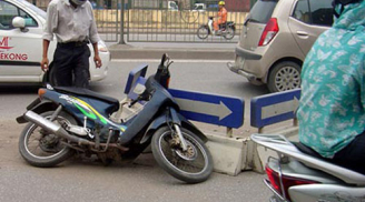 Xin Quỹ bảo trì đường bộ để phân làn ở Hà Nội