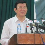 Chủ tịch nước: ’VN không hữu khuynh trong bảo vệ chủ quyền’
