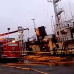 Cháy tàu tại Nhật, 6 thủy thủ Nga thiệt mạng