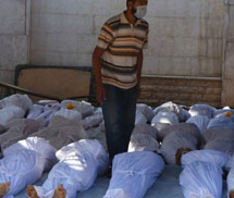 Chính phủ Syria bắn rốckét chứa khí độc giết 755 người?